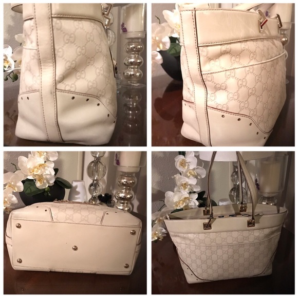 Gucci Guccissima Leather Punch Tote - Picture 5 of 8